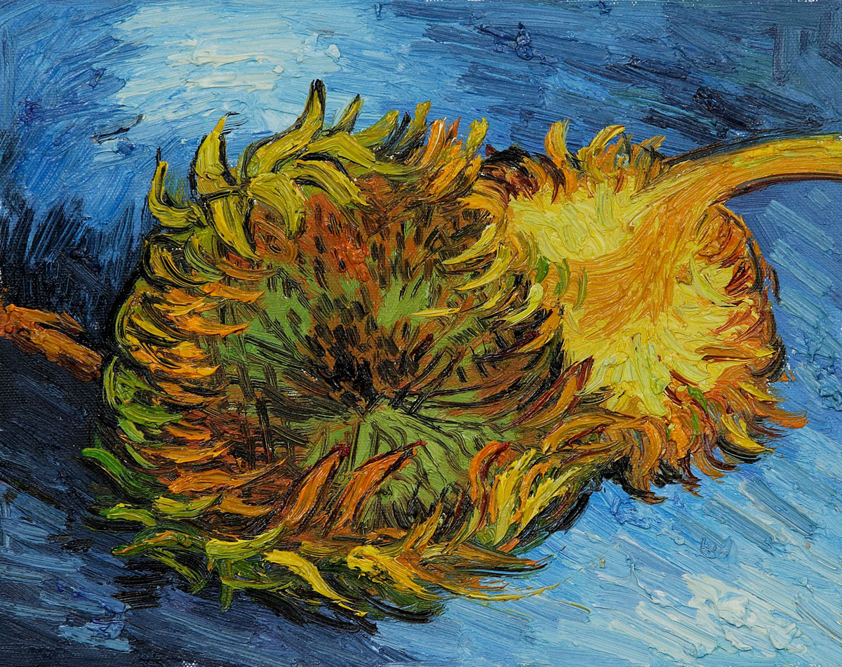 Two Sunflowers by Vincent Van Gogh